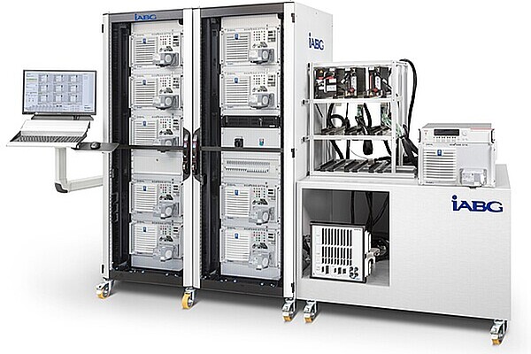 Test system for the functional validation of aviation control units