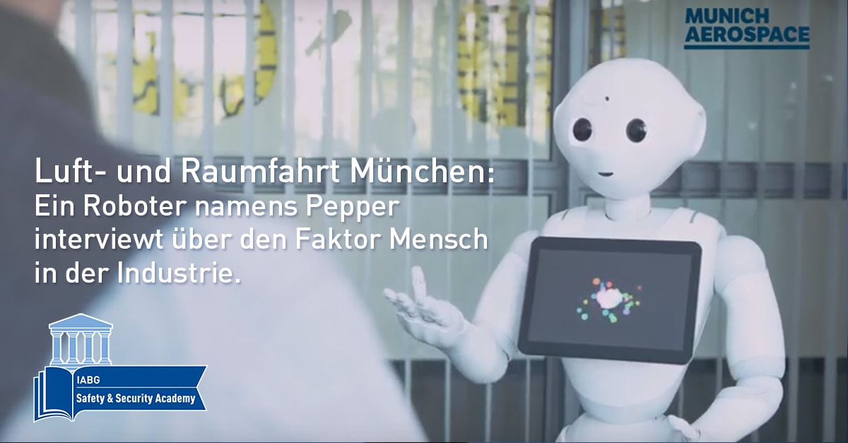 Luft- und Raumfahrt München: Ein Roboter namens Pepper